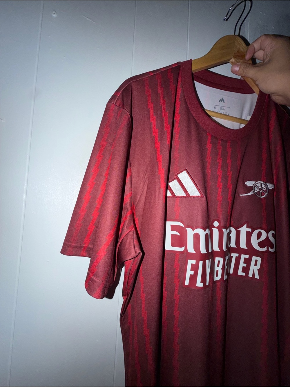 Men Adidas Arsenal Jersey size XL - Picture 6 of 6